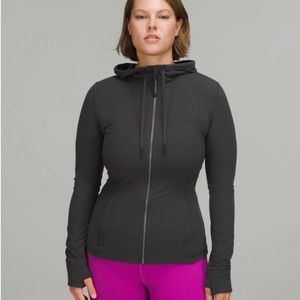Lululemon Hooded Define Jacket - Graphite Grey Sz 12